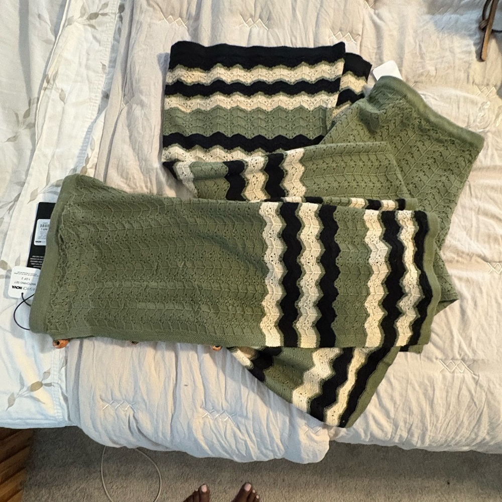 Fashion Nova Olive Knit Set